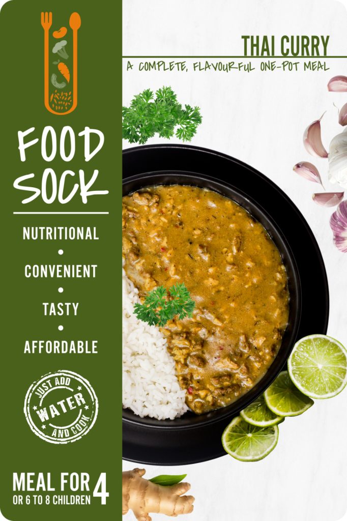 Food sock - Thai Curry